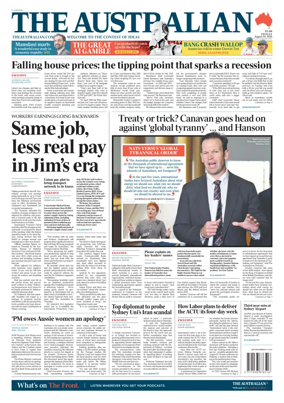Cover of The Australian