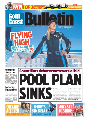 Cover of The Gold Coast Bulletin