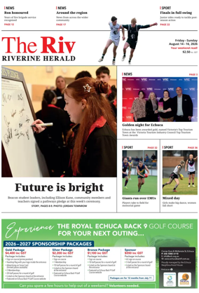 Cover of The Riverine Herald