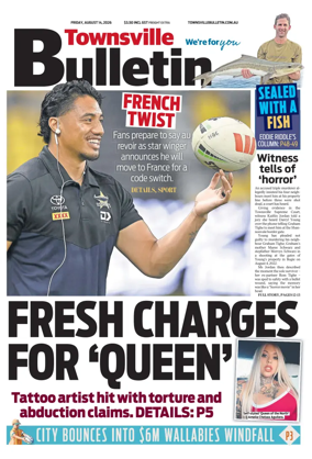 Cover of Townsville Bulletin