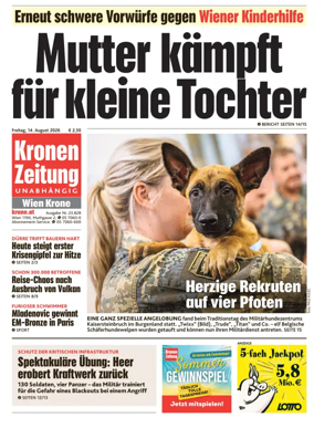 Cover of Kronen Zeitung