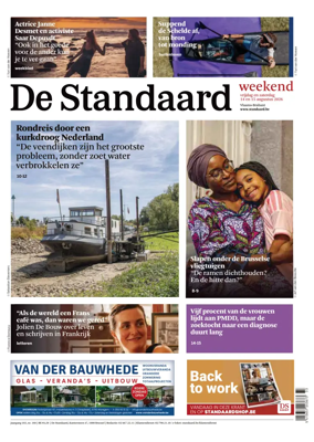 Cover of De Standaard