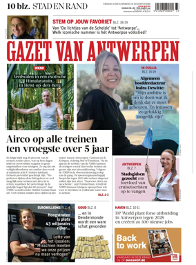 Cover of Gazet van Antwerpen Stad en Rand