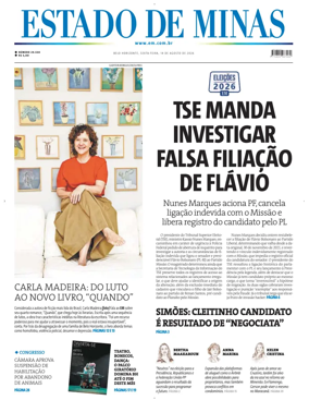 Cover of Estado de Minas (Brazil)