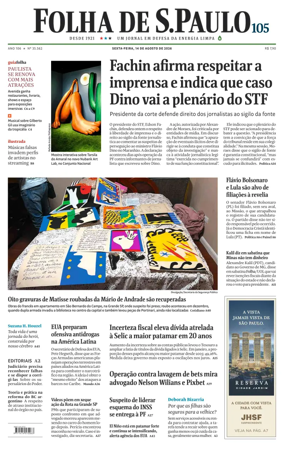 Cover of Folha de S.Paulo