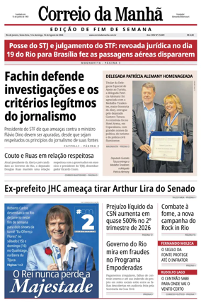 Cover of Jornal Correio da Manha