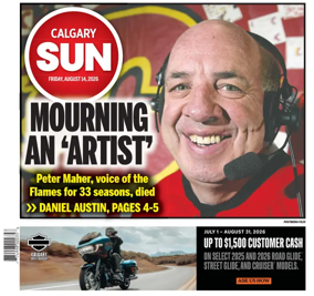Cover of Calgary Sun