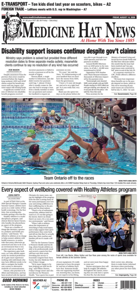 Cover of Medicine Hat News