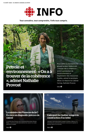 Cover of Radio-Canada Info