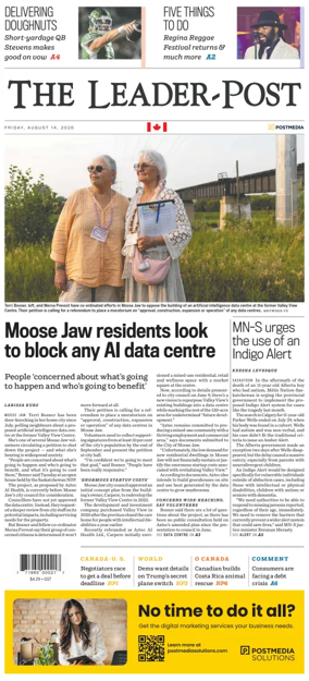 Cover of Regina Leader-Post