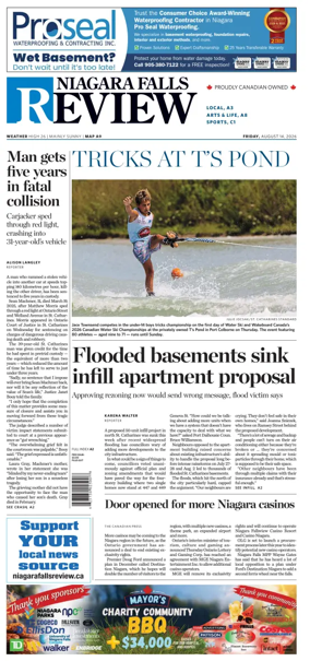 Cover of The Niagara Falls Review