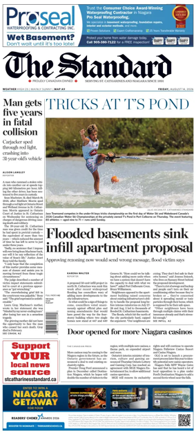 Cover of The Standard (St. Catharines)