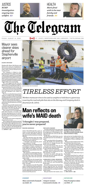 Cover of The Telegram (St. John's)