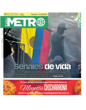 Cover of Publimetro Colombia