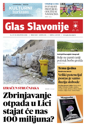 Cover of Glas Slavonije