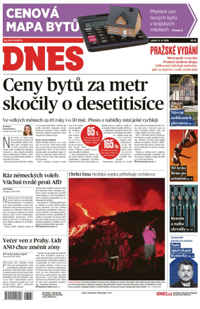 Cover of MF DNES