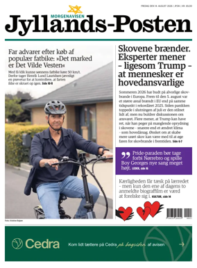 Cover of Jyllands-Posten