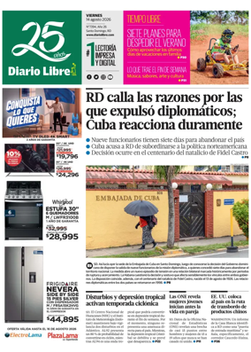 Cover of Diario Libre (Republica Dominicana)