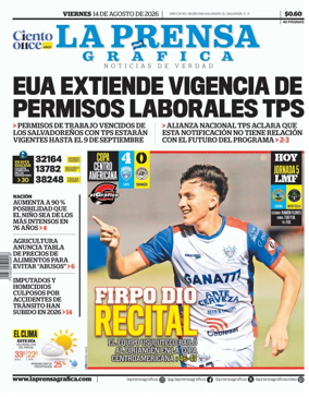 Cover of La Prensa Grafica
