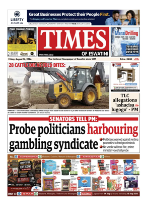 Cover of Times of Eswatini
