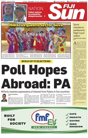 Cover of Fiji Sun