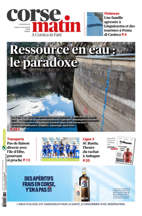Cover of Corse Matin