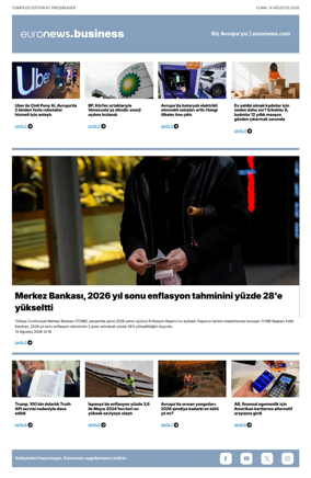 Cover of Euronews Business (Turkish) Compiled Editions