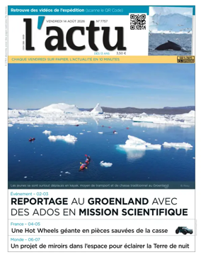 Cover of L'actu