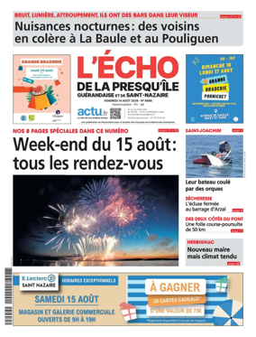 Cover of L'Echo de la Presqu'ile (PG)