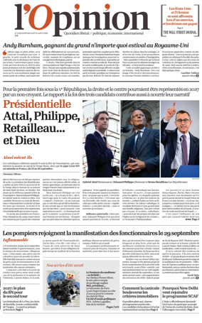 Cover of L'Opinion