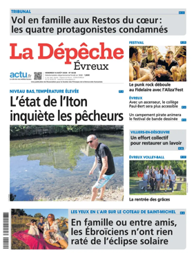 Cover of La Depeche Evreux