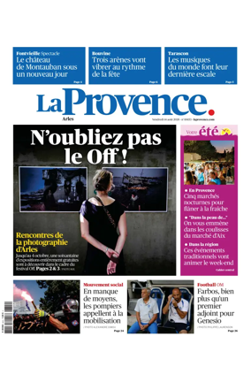 Cover of La Provence Arles