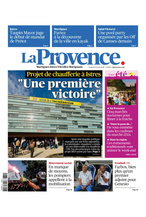 Cover of La Provence Martigues-Istres-Vitrolles-Marignane