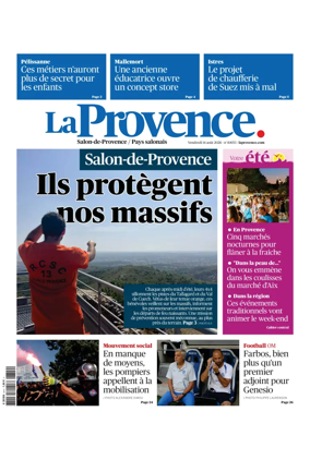 Cover of La Provence Salon-de-Provence / Pays salonais