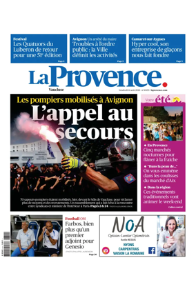 Cover of La Provences Vaucluse