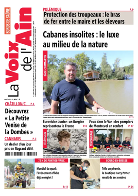 Cover of La Voix de l’Ain Bords de Saone