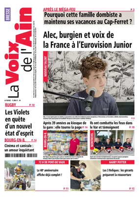 Cover of La Voix de l’Ain Bresse