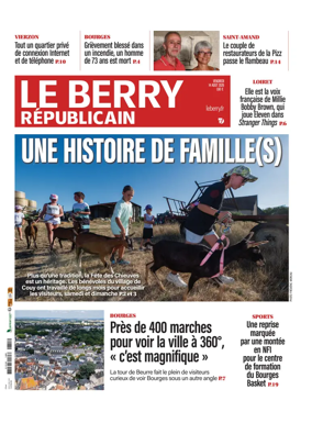 Cover of Le Berry Republicain