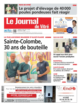 Cover of Le Journal de Vitre