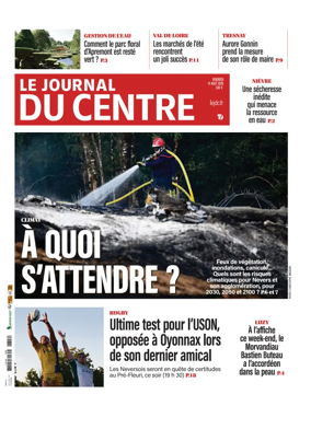 Cover of Le Journal du Centre