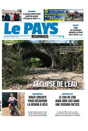 Cover of Le Pays Roannais (Roanne)