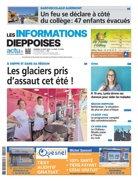 Cover of Les Informations Dieppoises