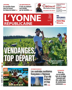 Cover of L'Yonne Republicaine