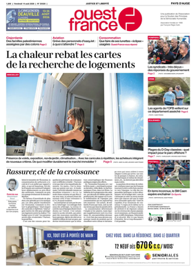 Cover of Ouest France (Pays d'Auge)