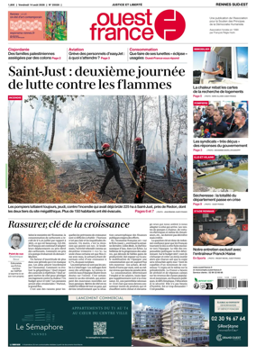 Cover of Ouest-France (Rennes Sud-Est)