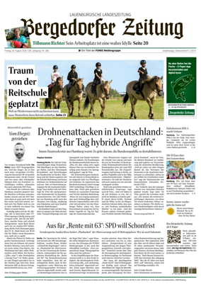 Cover of Bergedorfer Zeitung