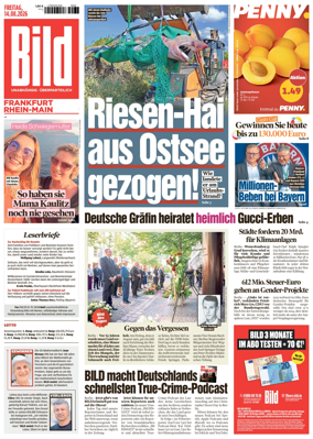 Cover of BILD Frankfurt