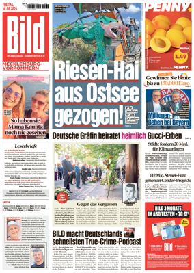 Cover of BILD Mecklenburg