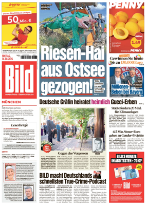 Cover of BILD Munchen
