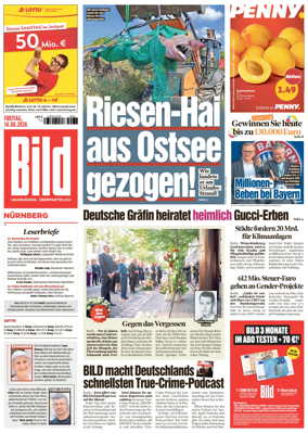 Cover of BILD Nurnberg